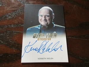 Star Trek Discovery Season 3 Kenneth Welsh as Senna Tal Autograph - Three