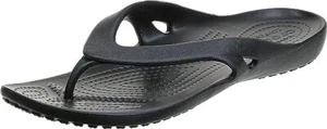 Crocs Kadee II ~ Flip Flops/Zehensandalen ─ Damengröße 9, schwarz ─ neu! - Bild 1 von 6