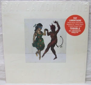 NEW Sealed Ray Lamontagne "Trouble (IXE)" LP Frosted Orange Vinyl Record 20th An - Picture 1 of 2