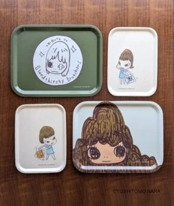 Nara Yoshitomo - Untitled Skull Art Tray 4set- Japan Limited - Picture 1 of 15