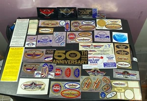 VINTAGE AMA ACADEMY OF MODEL AERONAUTICS Decals Stickers 1981-2014 Member - Picture 1 of 17