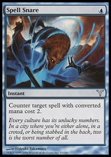 Magic the Gathering MTG Spell Snare (33) Dissension   LP