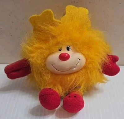 Hallmark Mattel 1983 Rainbow Brite Happy Talk SPARK THE YELLOW SPRITE Plush - Image 1 of 2