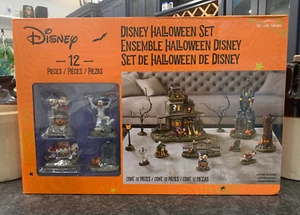 Disney Mickey Mouse Halloween Set Dorf Spukhaus 12-teilig BRANDNEU - Bild 1 von 8