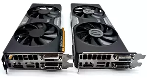 2X EVGA GEFORCE GTX 760 2G GDDR5 02G-P4-3765-KR 02G-P4-2765 GRAPHICS CARDS - Picture 1 of 6