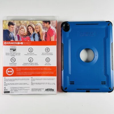 NEW Trident Heavy Duty Built in Screen Case Kraken AMS iPad Pro 9.7" Case Blue - Image 1 of 4