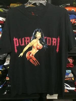 Vtg  Dream Colours 2000 Purgatori by Chaos Comic Vampire T Shirt XL Rare #1223 - Image 1 of 4