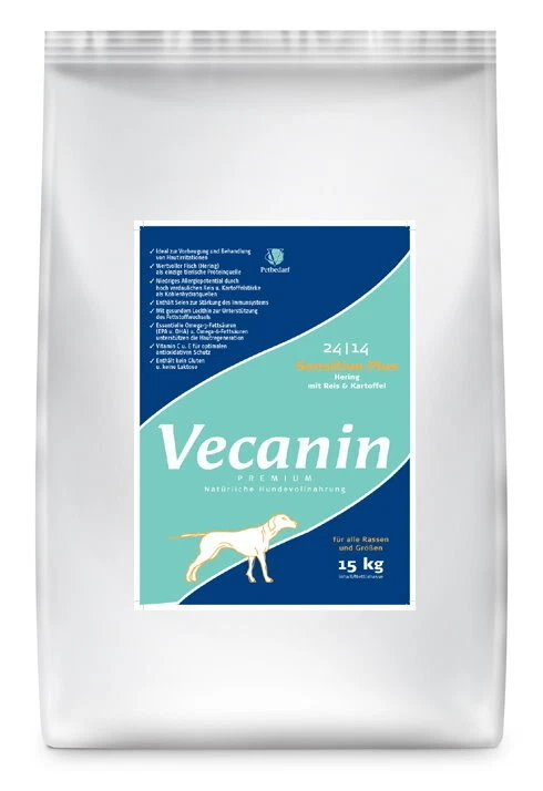Vecanin Sensitiv plus Hering+ Kartoffel 24/14 - 14 kg - Bild 1 von 1