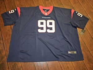 Houston Texans JJ Watt #99 Jersey Blue Size Men 8xl 