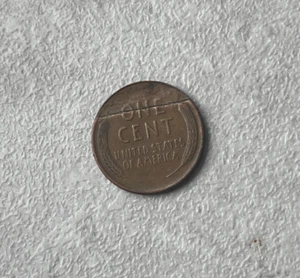 1944 "P" Lincoln Wheat Cent - Reverse Lamination L2 - Picture 1 of 2
