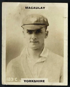 PHILLIPS - CRICKETERS (PINNACE) - #183C MACAULAY, YORKSHIRE - Picture 1 of 2