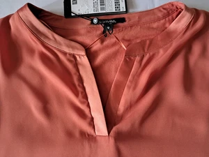 NEU! Comma Blusenshirt terrakotta Gr. 42 NP 49,99€ - Bild 1 von 19