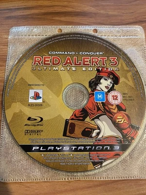 Command and Conquer Red Alert 3 Ultimate Edition PS3 Disc Only - Image 1 of 2