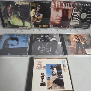 Stevie Ray Vaughan 8 CD Lot Jimmy Classic Guitar Rock Texas Blues Double Trouble - Imagen 1 de 13