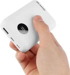 5V 2A/3A Power Bank Battery Pack for Heated Vest Potrable Charger Fast white - Picture 1 of 7