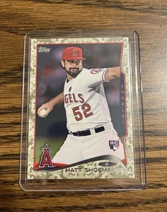 2014 Topps - Matt Shoemaker #163 Camo /99 (RC) - Picture 1 of 3
