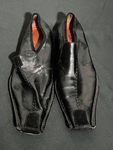 Robert Wayne Men's Black Slip On Square Toe Shoes Size 13 - Picture 1 of 9