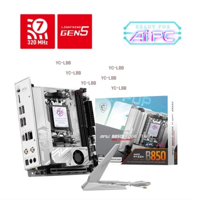 Placa madre MSI MPG B850I EDGE TI WIFI AM5 Foto 1 de 4