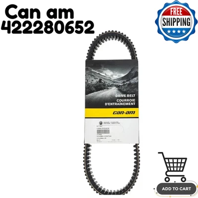 OEM Genuine CanAm BRP Maverick X3 Turbo RR200HP High Performance Belt 422280652 - Image 1 of 4