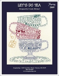 Let's Do Tea by Imagining motivo punto croce - Foto 1 di 2