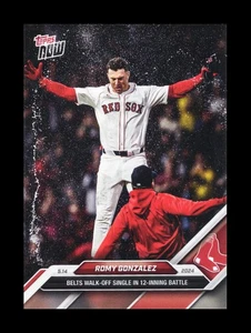 2024 Topps Now #194 Romy Gonzalez /381 Belts Walk Off Single - Bild 1 von 3