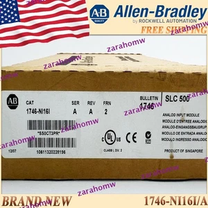 New Sealed AB 1746-NI16I/A SLC 500 Analog Current Input Module 1746-NI16I serA - Picture 1 of 11