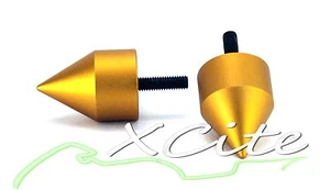 Gold barends bar ends SUZUKI GSXR GSX-R GSXR600 GSXR1000 Katana #BE087# - Picture 1 of 1