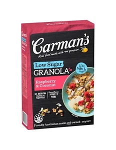 Carmans Low Sugar Raspberry & Coconut Granola 450g x 1 - Imagen 1 de 1