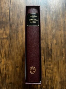 Christmas Books - Charles Dickens - Folio Society - 2007 1st Printing ¼ Leather - Picture 1 of 16