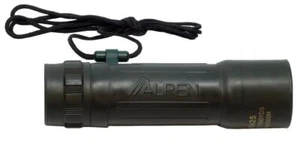 Alpen Optics 10x Magnification 25 mm Monocular w/Carrying Case BK7 coated Lenses - Picture 1 of 2