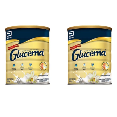 2 X Glucerna Triple Cuidado Nutrición Manejo Diabético Leche en Polvo Vainilla 800g Foto 1 de 4