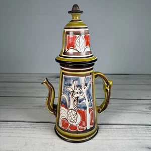 Vintage Italienische Kaffeekanne Santo Stefano Di Camastra Picasso DeSimone Sizilien 60er - Bild 1 von 18