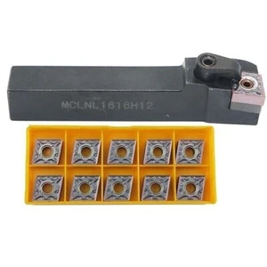 MCLNL1616H12 lathe turning tool holder +CNMG432MA CNMG120408 CNC carbide insert - Picture 1 of 2