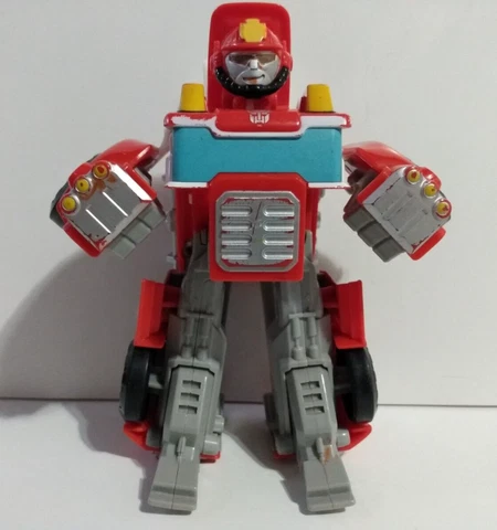 Transformers Rescue Bots Heatwave Fire Bot 6" inch figure Playskool Hasbro Cover