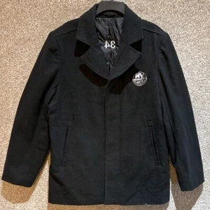 CCM NHL Mens New York Islanders #34 Team Issued Wool Coat Jacket Size Medium - Picture 1 of 14
