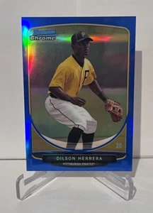 2013 Bowman Chrome Blue Refractor /250 Dilson Herrera #BCP78 - Picture 1 of 2