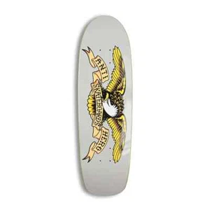 Anti Hero Eagle Genius 9.19" Skateboard Deck - Grey - Picture 1 of 2