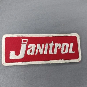Janitrol Red & White Motors Circuit Boards Advertising Tab 1.75" x 4.5" Patch - Picture 1 of 2
