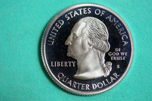 ESTATE FIND 2004 - S PROOF MICHIGAN WASHINGTON QUARTER!! #J20986 - Picture 1 of 2