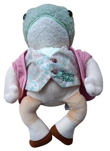 Peter Rabbit JEREMY FISHER 11" Soft Toy ~ Beatrix Potter Eden / Frederick Warne - Picture 1 of 9