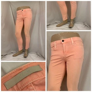 Joes Jeans Sz 29 Pink Cotton Stretch Straight Fit Made In USA YGI U1-654 - Picture 1 of 12