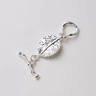 1套叶子切换扣,叶子切换扣,手链/项链端连接器扣 — 第 1/2 张图片