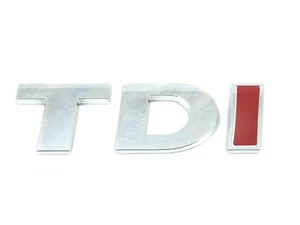 Original VW Volkswagen Tdi Heck Abzeichen Emblem für Golf VII Kombi Sportsvan - Bild 1 von 2