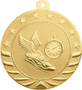 Medalla de pista de 2,75" personalizada gratis - Imagen 1 de 2