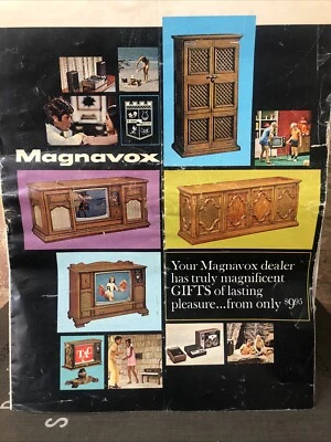 Folleto Magnavox vintage años 60 Foto 1 de 4
