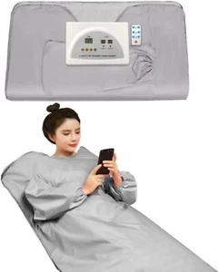 Infrared Sauna Blanket with Sleeves & Remote Fast Sweating Body Shape Fitness... - Picture 1 of 6