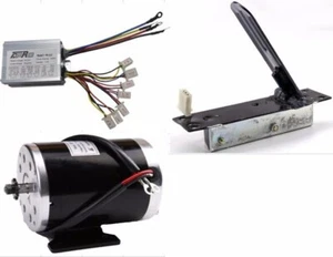 Pedal controlador motor eléctrico cepillo 500W 24V para Go Kart Quad Scooter ATV - Imagen 1 de 9
