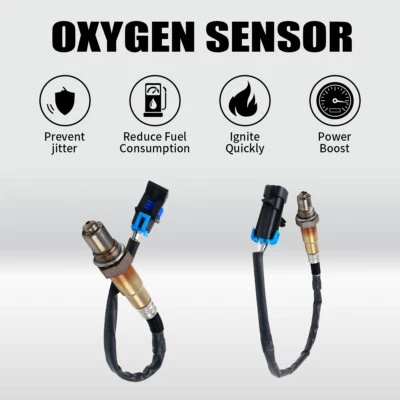 2PCS Downstream & Upstream Oxygen O2 Sensor for Cadillac CTS STS SRX 3.6L 3.0L - Image 1 of 4