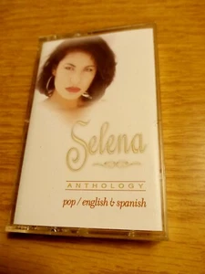 Selena Anthology Cassette Tape Popping English And Spanish - Picture 1 of 5