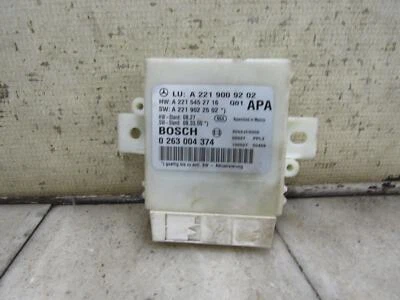 Módulo de control de asistencia de estacionamiento Mercedes-Benz Clase S 2010-2012 OEM A2219009202 Foto 1 de 4
